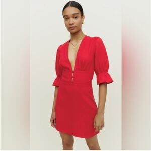 Reformation | Dresses | Nwot Reformation Jemma Belted Mini Knit Dress Size  S | Poshmark